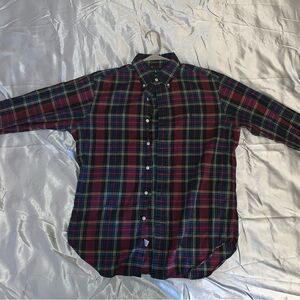 Ralph Lauren Multicolor Plaid Button-Down Shirt